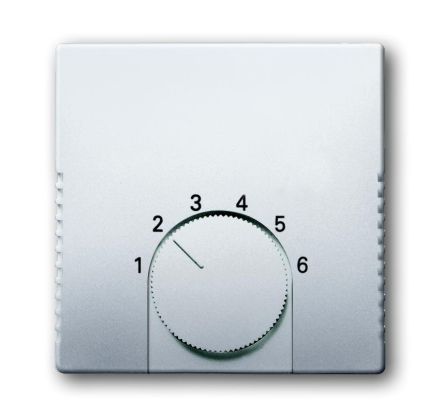 Busch-Jaeger 1794-866 Central plate for room temperature controller stainless steel