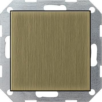 Gira 0268603 Blank cover with support ring System 55 Bronze