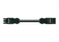 Wago 771-9993/007-801 Eca socket plug black connecting cable