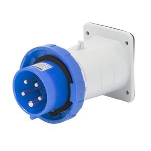 Gewiss GW60226 IEC 230V 16A 6h 3P IP67 panel mount connector