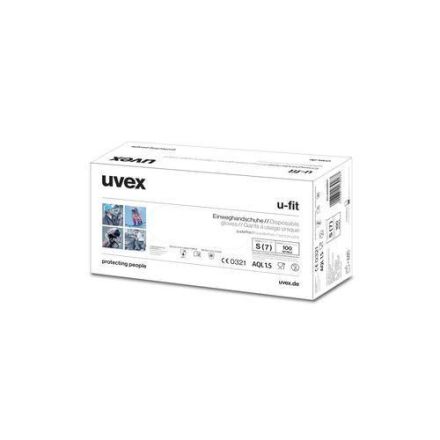 UVEX 6059609 60596 Disposable HS, Nitrile unpowdered, u-fit, L