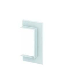 OBO Bettermann G-KWAO70130RW pure white open version wall end panel, 6274820