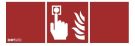 Dotlux 5409 fire alarm for LED-NL EXITflat 5406 pictogram