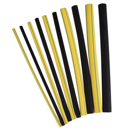 HAUPA 267444 shrink tubing thick L1.2m Ø6/2mm black