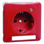 Hochköpper 00786321 D 80.6511.36 LED/4 NA red socket SCHUKO