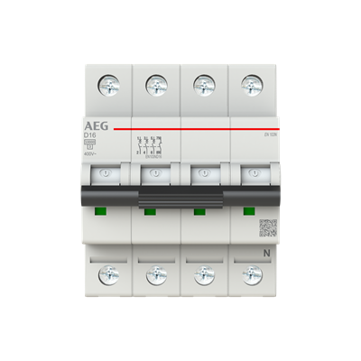Busch-Jaeger 2CDS273188R0161 Elfaplus 10kA D-16A 3P+N circuit breaker