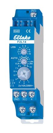 Eltako 30014067 Bus switching actuator F2L14 RS485 2-way