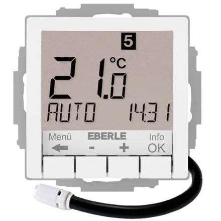 Eberle 527812455504 UTE 4800-F-RAL9010-G-55 room thermostat UP