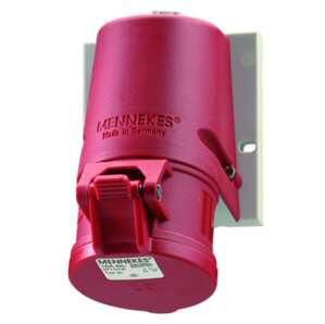 Mennekes 1348 wall socket 32A4p 6h400V TwinCONTACT IP44