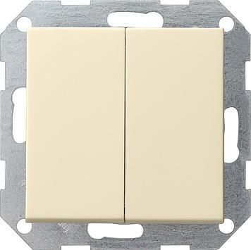 Gira 012801 push button switch change system 55 cream white