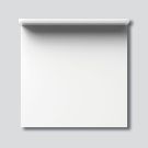 Siedle LEDF 600-4/4-0 W LED panel light in white