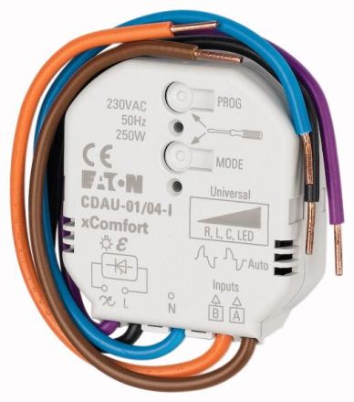 Eaton CDAU-01/04-IR/L/C/LED 0-250W 230VAC UP with input, 182444