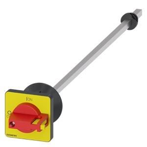 Siemens 3LD9343-5CA door coupling rotary drive red/yellow 48x48mm