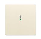 Busch-Jaeger 6231-10-82 rocker switch, 1-way, with symbol 'light' ivory white