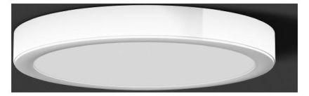 RZB Toledo Flat UGR19 26W 2650lm 930 ws DALI LED wall / ceiling light