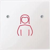 MERTEN MEG4840-0319 Touch panel 1-way polar white glossy