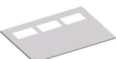 ABB Striebel & John RD44F1 cover plate with one flange opening per field width for flange ZW, 2CPX045739R9999