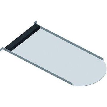 Schletter Solar 109016-007 plain tile for BEZ Rapid Alu 180x380 sheet replacement tile