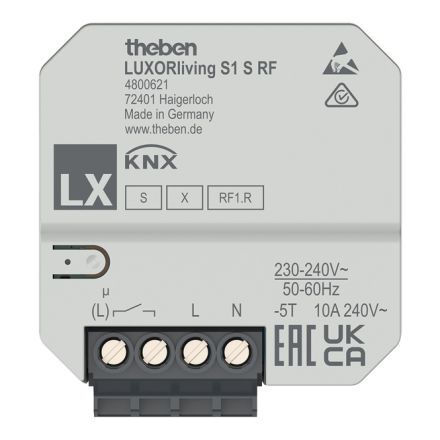 THEBEN LUXORliving S1 S RF radio switch actuator UP | 1-way