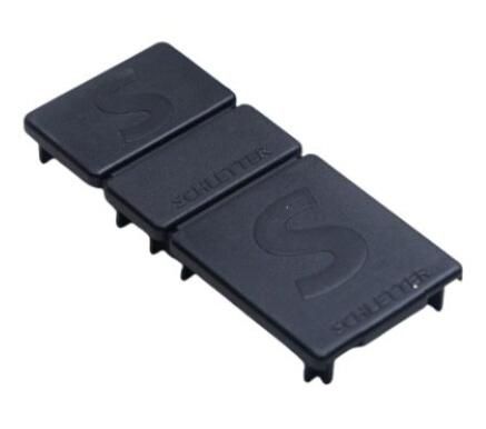 Schletter Solar 129200-910 plastic end cap Pro black end element ProLine