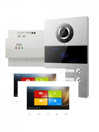 HHG Villa Set 2 video door station 2 participants video intercom set