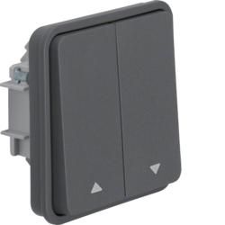 Berker 30653515 Blind series switch insert 1-pole with rocker 2-way with imprint symbol arrow