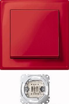 MERTEN MEG3341-1406 switch Jumbo ruby red M-SMART
