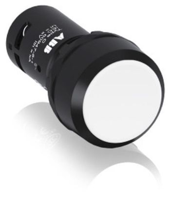 ABB Stotz-Kontakt CP1-10W-02 tactile, flat white 2OE push button, 1SFA619100R1055