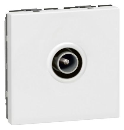 Legrand 078782 antenna socket MOSAIC 9, 52mm 2mod ws