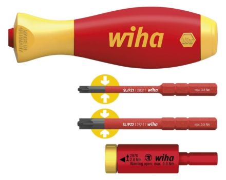 Wiha 41478 29701280S4 torque set easyTorque adapter