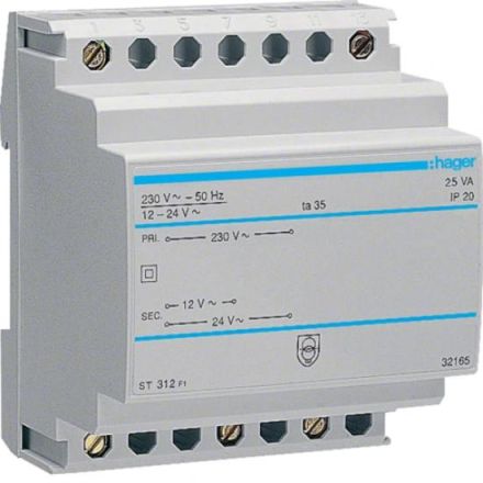 Hager ST312 transformer safety transformer