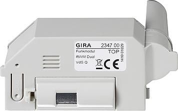 Gira 234700 radio module RWM dual smoke alarm