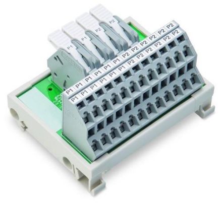 Wago 830-800/000-316 transfer module 2p series 830 250V 30A