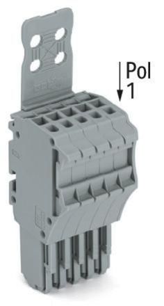 Wago 2020-105/133-000 R3.5mm, 5p, 0.14mm² terminal block