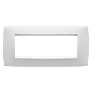 Gewiss GW16106TB ONE 6M milk white cover frame