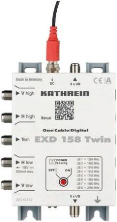 Kathrein EXD158 Twin single-cable multiswitch 5/2x8