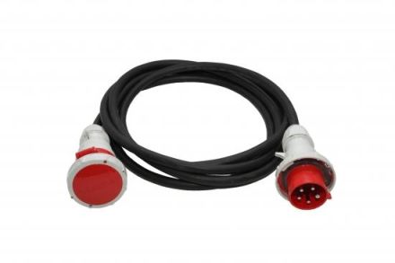 Walther 39300506050067 32A 5P 400V 6h IP67 5m H07RN-F 5G6 CEE cable