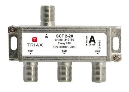 Triax 342160 SCT 2-20 2-way 20dB tap