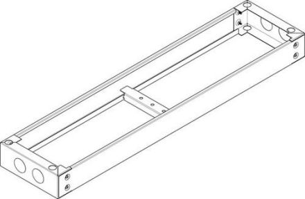 ABN 1090x90x280 RAL7022 base (UF409)
