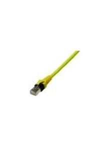 PROTEC.net 05300590 Cat6A-ISO 4P26 S/FTP 2xRJ45 1.0m patch cable halogen-free yellow