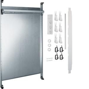 Hager UF22NW complete panel multimedia H900mm 2-panel