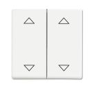 Busch-Jaeger 1785 JA/02-884 rocker, blind button studio white matt