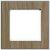 Hochköpper 00183791 1fach Nova wood oak pure white frame