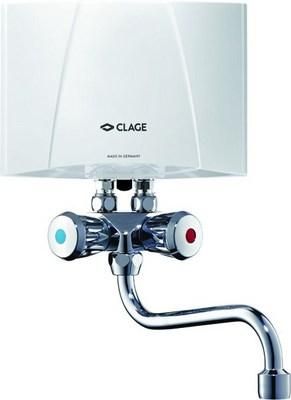 Clage 1500-17107 Small instantaneous water heater M7/SMB with fitting 6.5kW/400V above counter