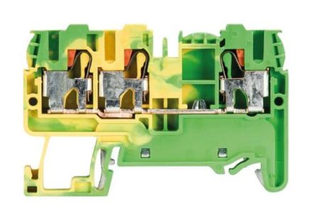 Wieland 56.203.9355.0 WTP 2.5/4 D1/2 PE protective conductor terminal