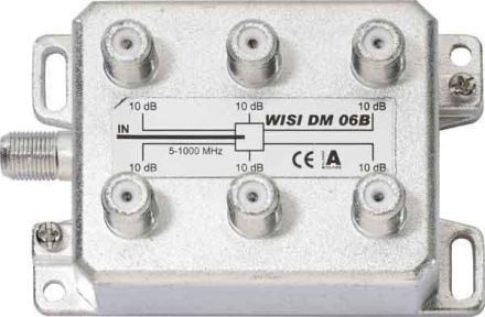 WISI DM06B 6-way distributor