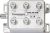 WISI DM06B 6-way distributor
