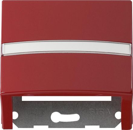 Gira 087043 data cover support ring + BSF S-Color red