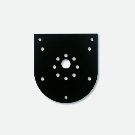 Siedle APS 611-0 adapter plate in black