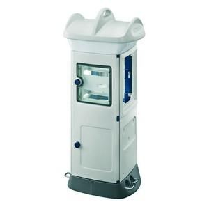 Gewiss GW68713W IEC 63B freestanding for 2 flange plates, empty housing